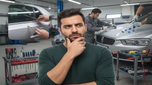 صافکاری PDR چسبی و فشاری